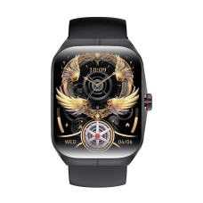 Blisbond Crescent Black AMOLED Bluetooth Calling Smart Watch